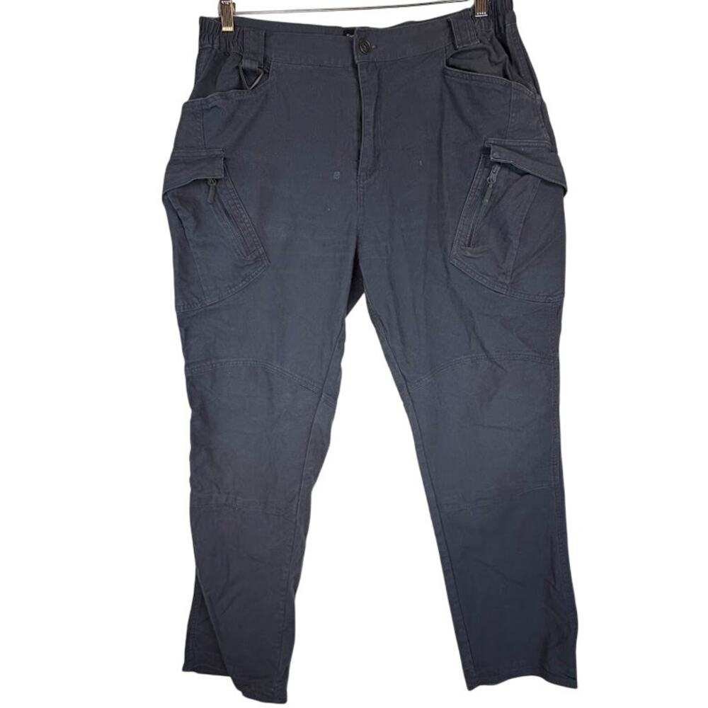 Archon Special Series Tactical Pants Men 38x34 Navy Stretch Cotton Cargo Work